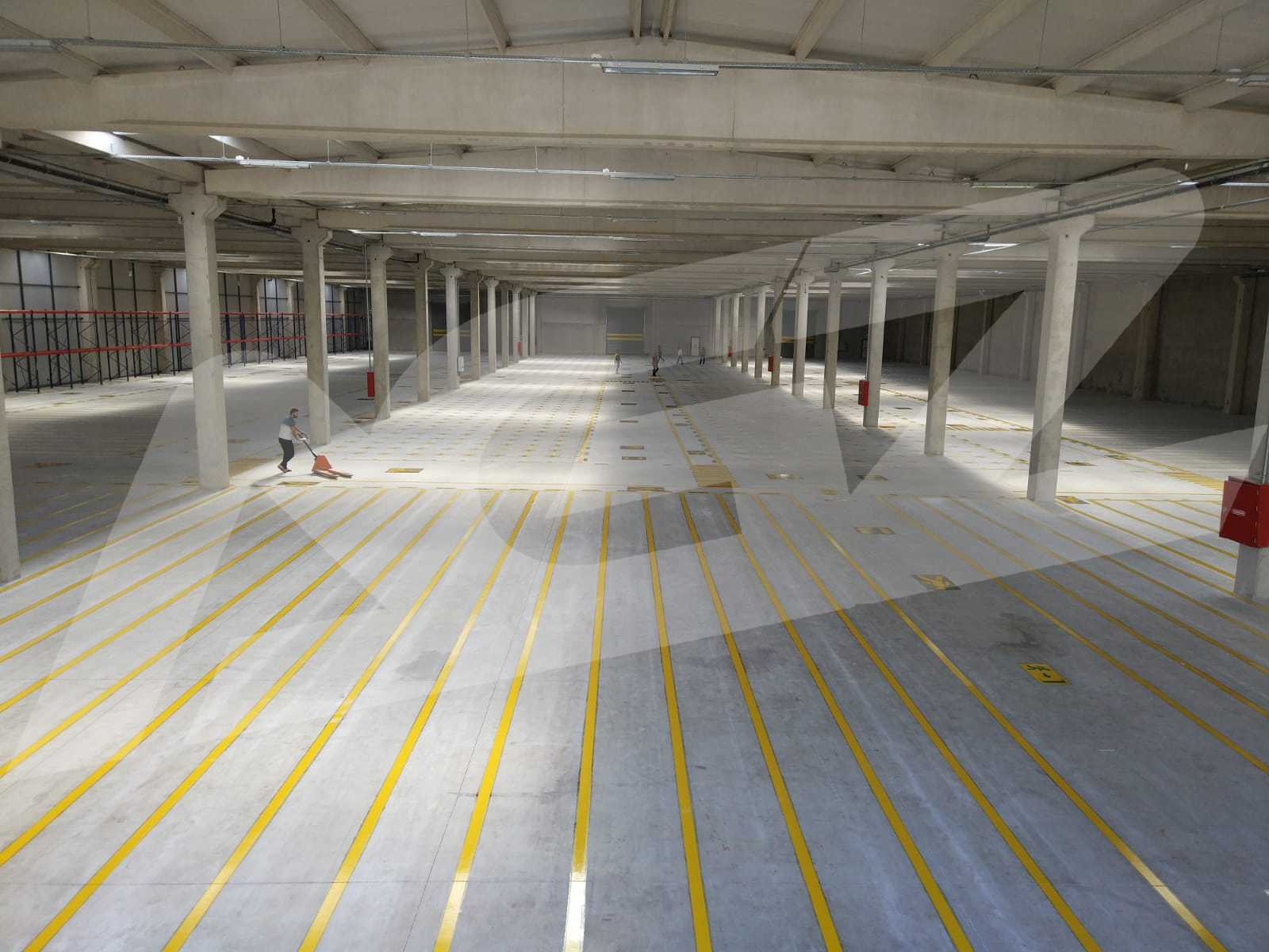  Fabrika İsg Yaya ve Forklift Yolu Çizgi Uygulamaları